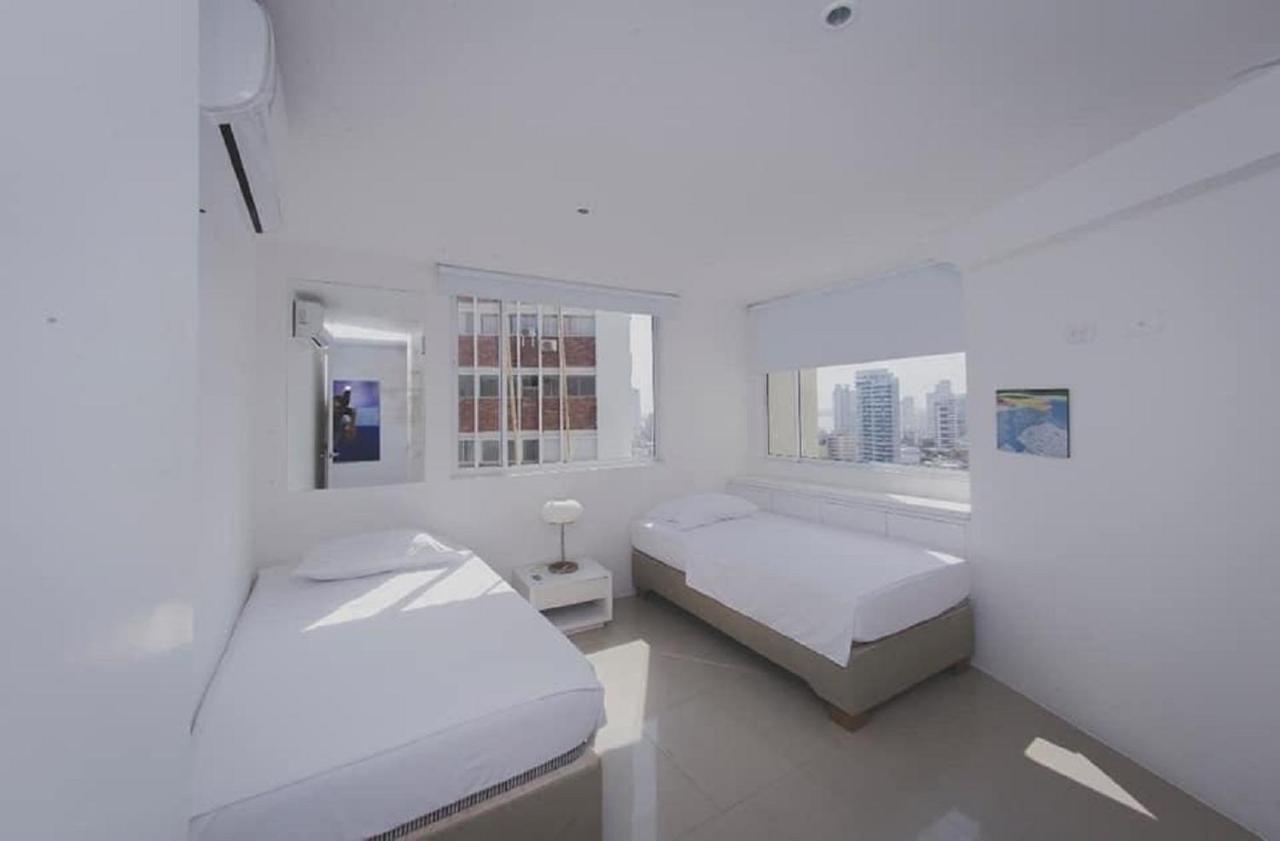 Apartamento 2tc19 Apartamento De 2 Alcobas Frente Al Mar Con Aire Acondicionado Y Wifi Para 6 Pesronas Cartagena